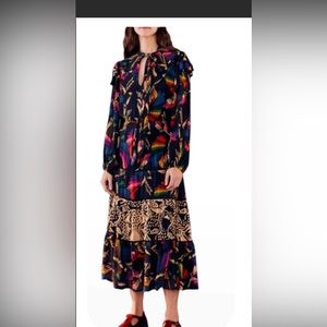 Farm rio dress. Xs. Beautiful fit. Perfect dress for day to night occasion